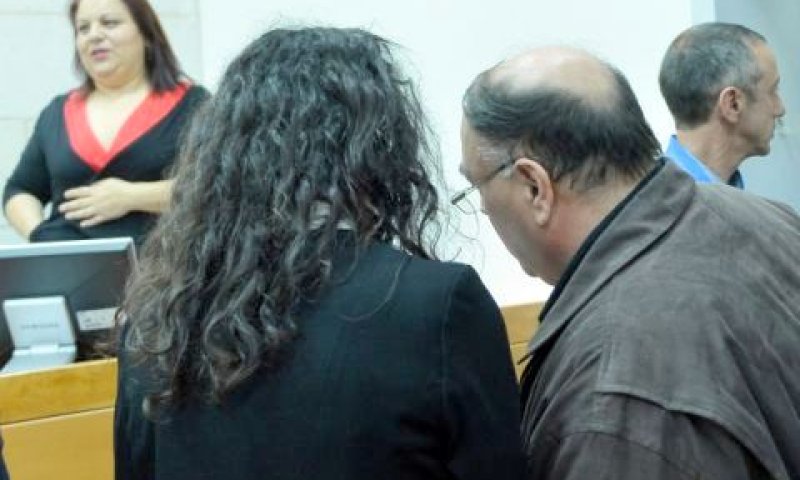 בניהו בביהמ"ש. עונה לחוקריו [צילום: פלאש 90]