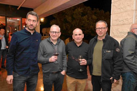 ריצ'י האנטר, יוחאי נאמן, יוסף עליאש ויונתן אביבי מגרין לנטרן [צילום: רובי נוי]