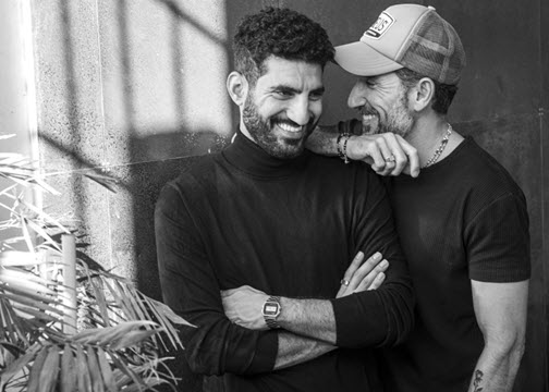 דורון בן דוד עם נדב יעיש [צילום: דור מלכה]