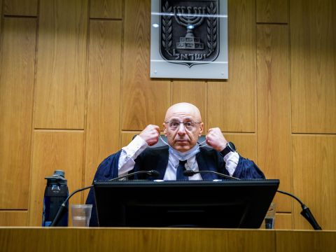 לוי. ההרשעה מבוססת [צילום: אבשלום ששוני, פלאש 90]