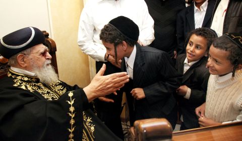 ברכה לילדים העולים [צילום: ששון תירם]