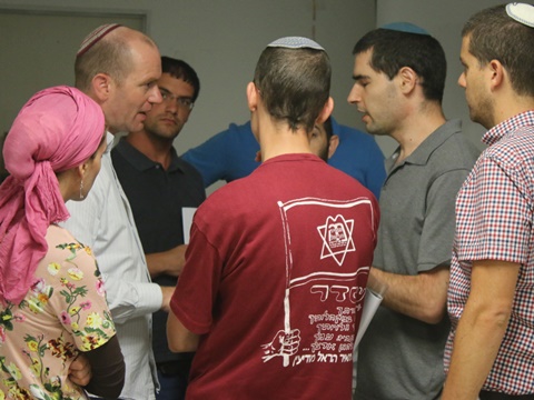 ורמשטיין (משמאל). שאלת השאלות [צילום: איציק וולף]