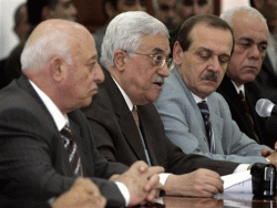 אבו מאזן, מנהל את ישיבת הוועד הפועל