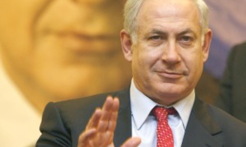 נתניהו. סיבוב אחד [צילום: פלאש 90]