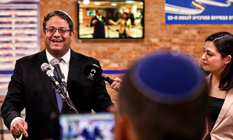 בן-גביר. ממשיך עד הסוף? [צילום: אוליביה פיטוסי/פלאש 90]