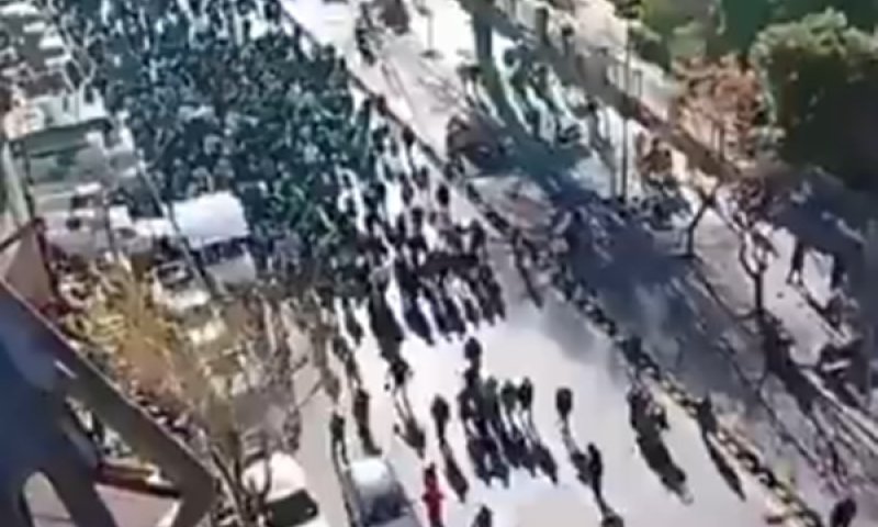 הפגנות בעשרות מוקדים באירן [צילום: שימוש לפי סעיף 27א]