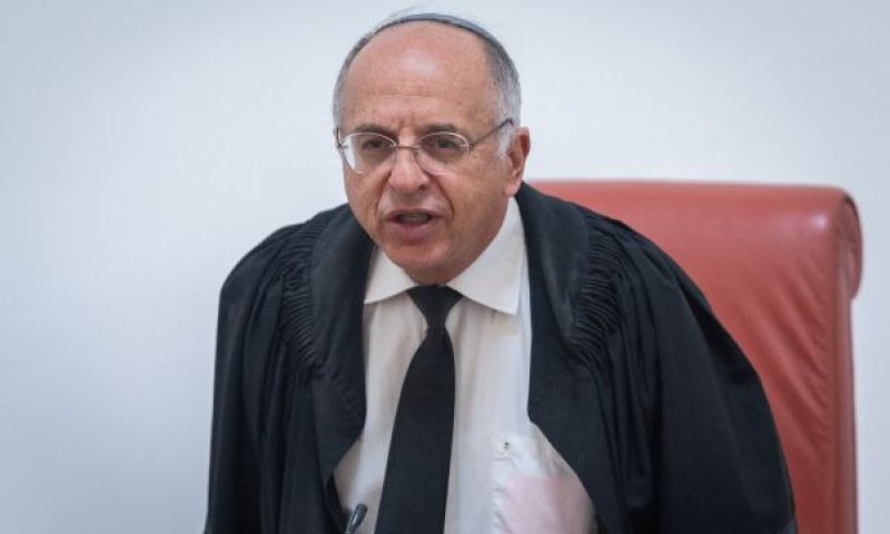 השופט סולברג. הוביל את הביקורת נגד הנשיא עמית [צילום: יונתן זינדל/פלאש 90]