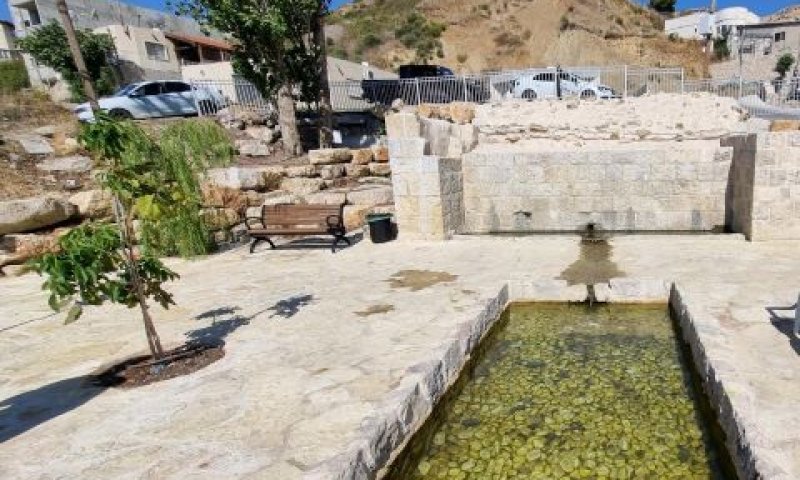 מגדל שמס מעיין אחרי שימור [צילום: המועצה לשימור אתרים]