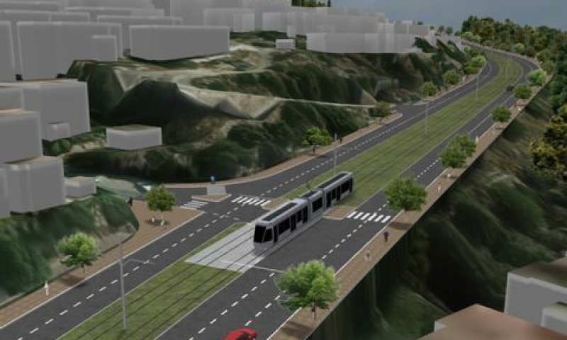 רכבת קלה נצרת [הדמיה: RDV Systems]