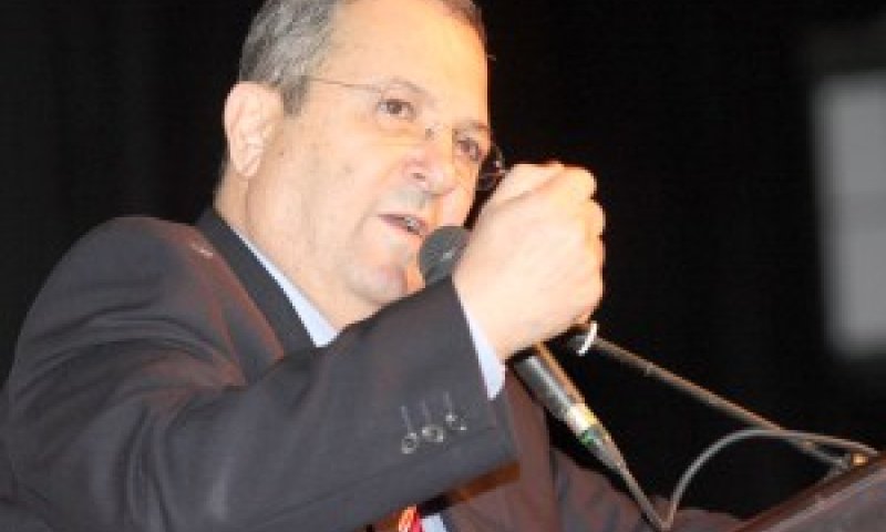 שר הביטחון אהוד ברק. "הפלשתינים הם שכן שלנו" [צילום: פלאש 90]