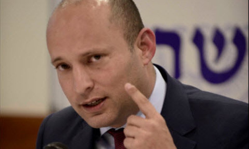 בנט. "סוריה תהיה וייטנאם של אירן" [צילום: תומר נויברג, פלאש 90]