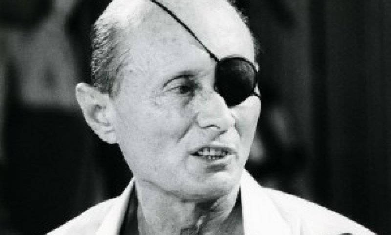 משה דיין. מיואש [צילום: פלאש 90]