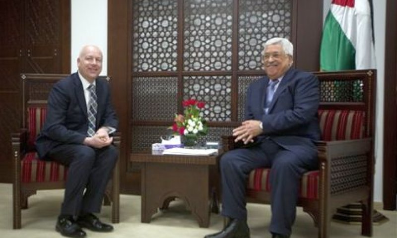 ג'ייסון גרינבלט במוקטעה [צילום: מג'די מוחמד / AP]