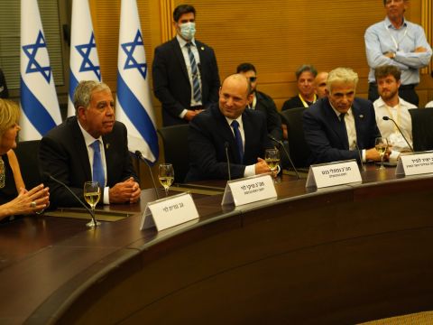 הרמת כוסית [צילום: דני שם-טוב/דוברות הכנסת]