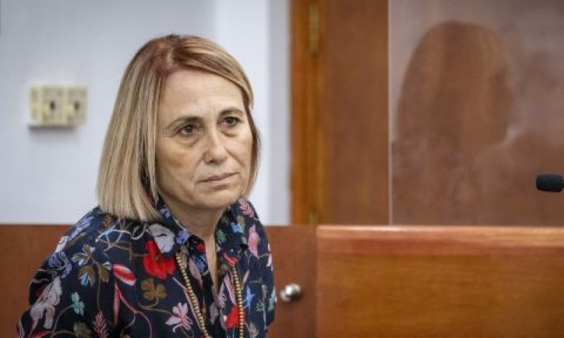 קליין בעדותה במשפט נתניהו [צילום: אוליביה פיטוסי, פלאש 90]