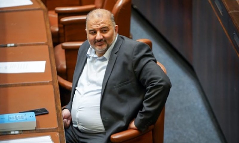 ח"כ עבאס. התקפה מתוך המגזר [צילום: נועם מושקוביץ, דוברות הכנסת]