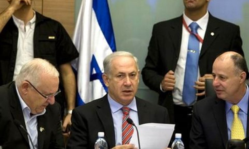 נתניהו, בוועדת החוץ והביטחון [צילום: AP]