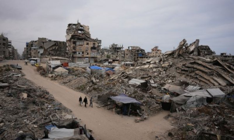 חמאס מנסה להחליף שלטון בשלטון [צילום: עבד אל-כרים חנא/AP]