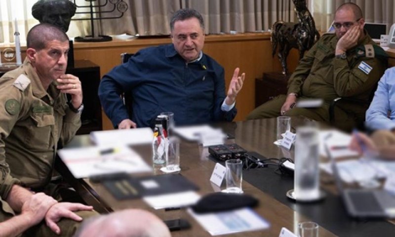שר הביטחון, בדיון שקיים היום [צילום: אריאל חרמוני, משרד הביטחון]
