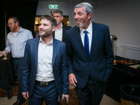פרץ וסמוטריץ. משמונה לחמישה? [צילום: פלאש 90]