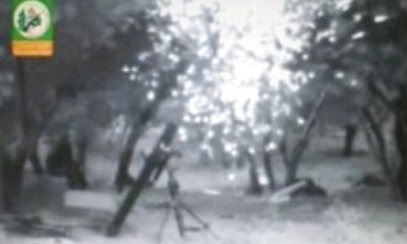 ירי המרגמות של החמאס