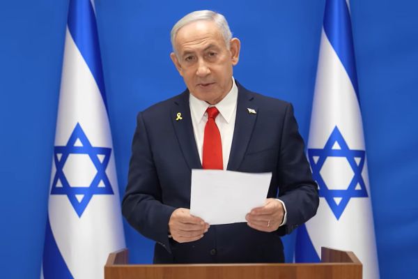 נתניהו קורא לעם האירני: לקום ולסלק את המשטר הקנאי [צילום: לע"מ]