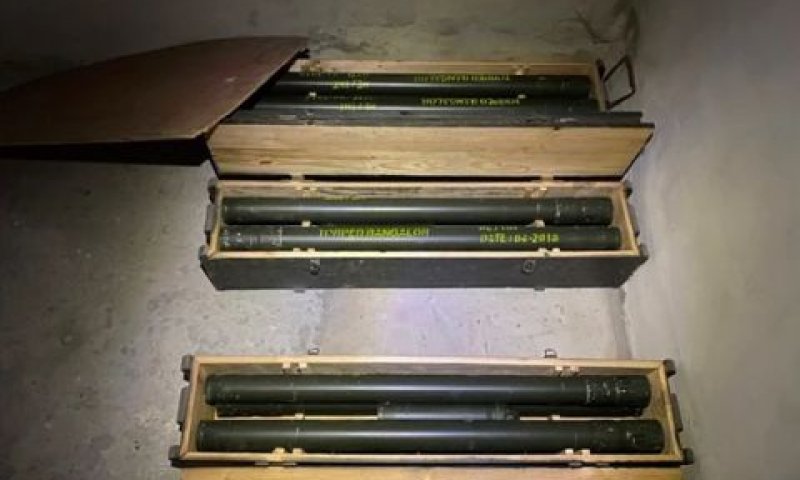 אמצעי הלחימה שאותרו בשג'עייה ובח'אן יונס [צילום: דובר צה"ל]