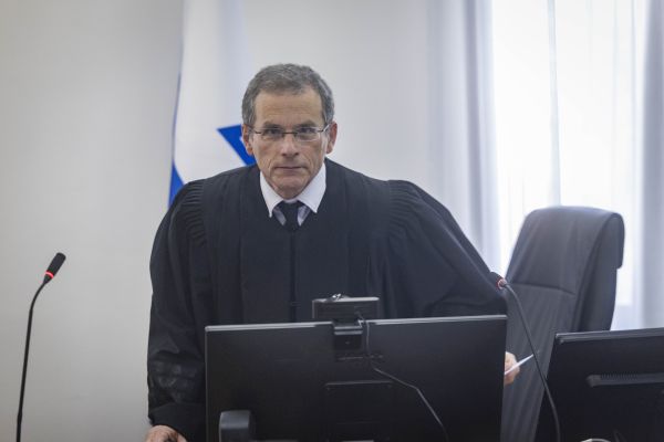 סובל היום בהקראת גזר הדין [צילום: חיים גולדברג/פלאש 90]