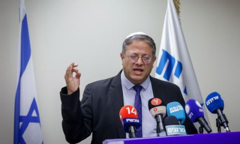 בן-גביר. רוצה לקבוע את המדיניות [צילום: אוליביה פיטוסי, פלאש 90]