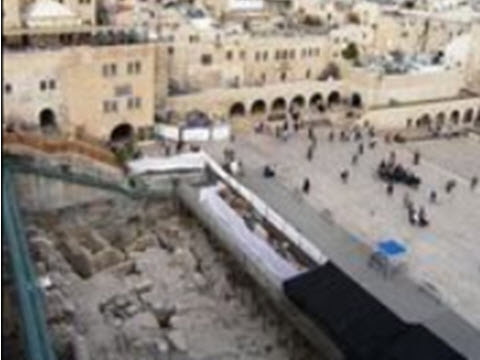 החפירות שניהלה רשות העתיקות ברחבת הכותל [צילום: שלומית וקסלר-בדולח, רשות העתיקות]