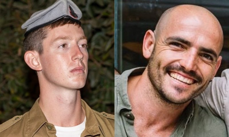 חן גרוס, יואב רוור. נפלו בדרום הרצועה