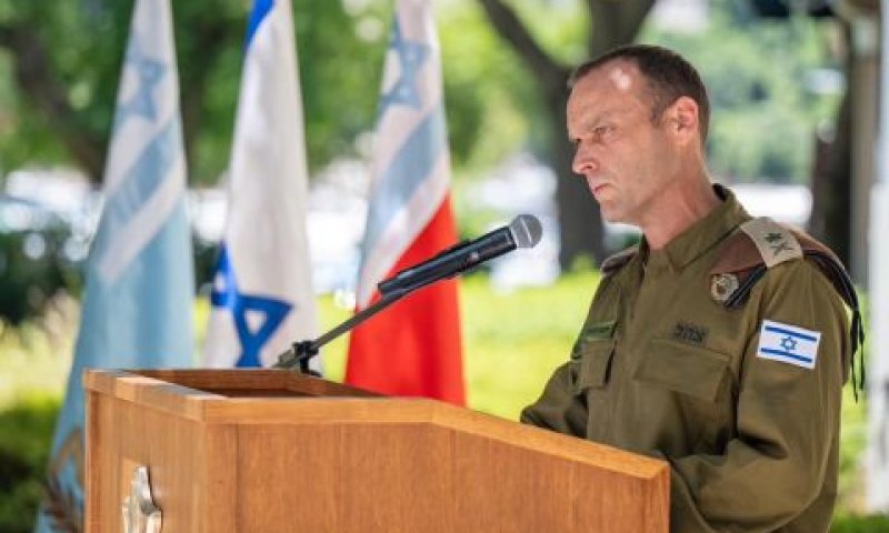 בינדר. הגיע ללשכת השופטים [צילום: דובר צה"ל]