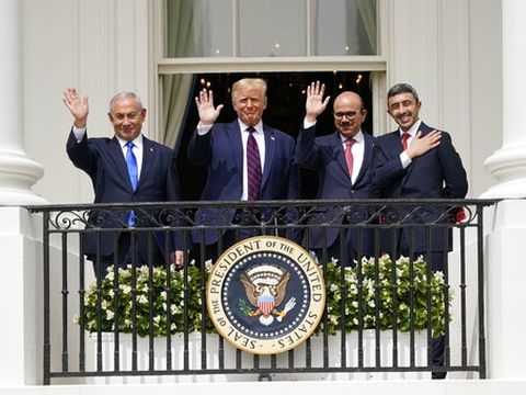 הסכמי אברהם [צילום: אלכס ברנדון/AP]