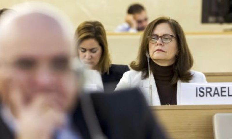 שגרירת ישראל לאו"ם בג'נבה, מירב אילון שחר [צילום: סלבטורה די נולפי/AP]