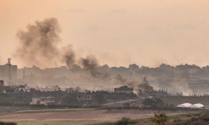 תקיפה של צה"ל בעזה [צילום: יונתן זינדל, פלאש 90]