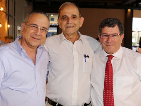 דני גולדשטיין, רן כהן, שרגא ברוש [צילום: יח"צ]