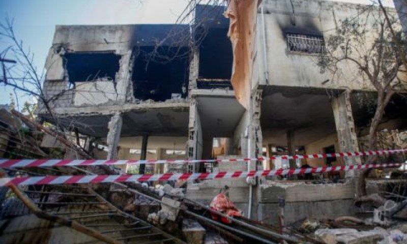 בית המחבלים בג'נין שהיה יעד הפעולה הבוקר [צילום: נאסר אשתייה/פלאש 90]