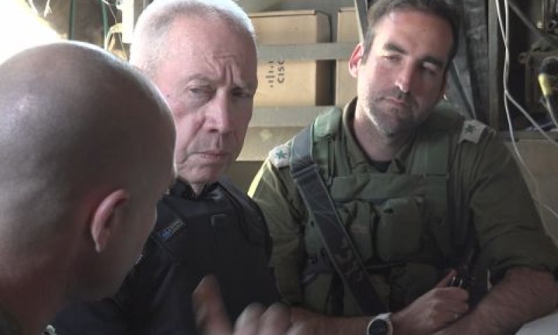 גלנט. חיסול מוחלט של החמאס [צילום: שחר יורמן]