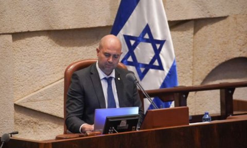 יו"ר הכנסת, אמיר אוחנה. למען החיילים המשוחררים [צילום: דני שם טוב, דוברות הכנסת]