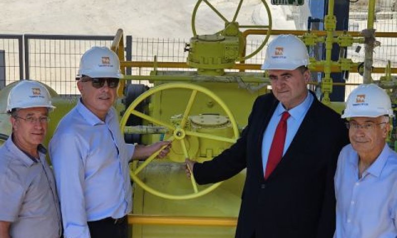 מופעלת בגז טבעי [צילום: יוסי וייס/חברת החשמל]
