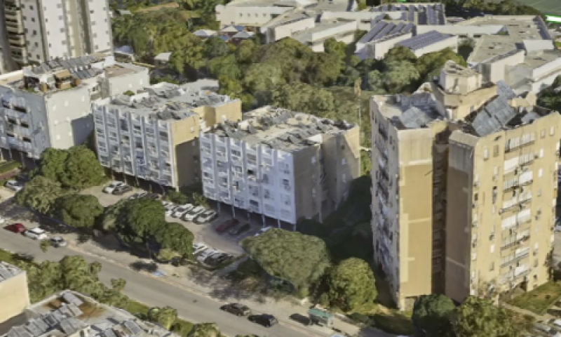 מתחם אנה פרנק בבת ים [צילום: simplex 3d]