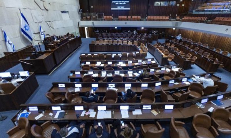 הכנסת ננעלת, הקלפיות מתקרבות [צילום: חיים גולדברג/פלאש 90]