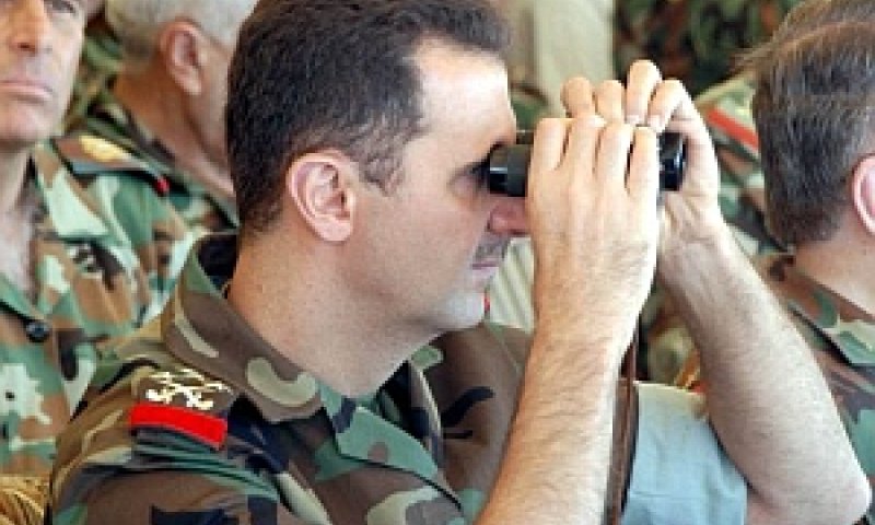 אסד. הגולן ישוחרר הכל דרך [צילום: AP]