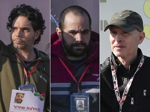 שלושת החוזרים, שבו בנים לגבולם [צילום: AP]