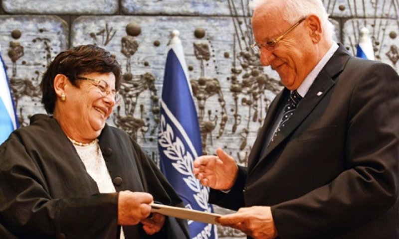 ריבלין ונאור בבית הנשיא [צילום: קובי גדעון, לע"מ]