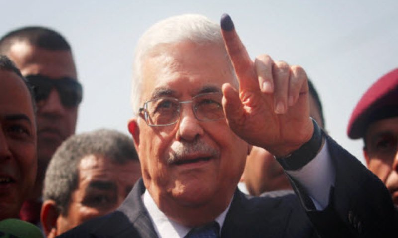 אבו מאזן. משאל עם פלשתיני [צילום: פלאש 90]