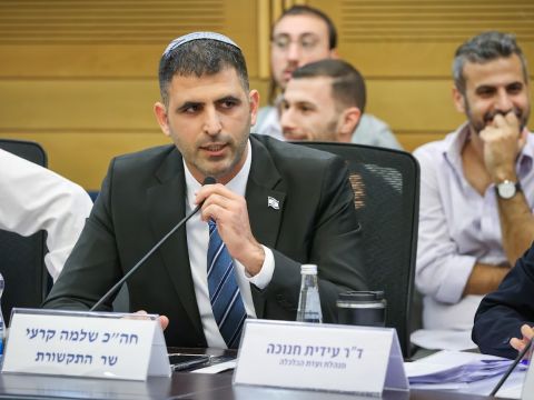 קרעי. "בדמוקרטיה הציבור מחליט" [צילום: נועם מושקוביץ/דוברות הכנסת]