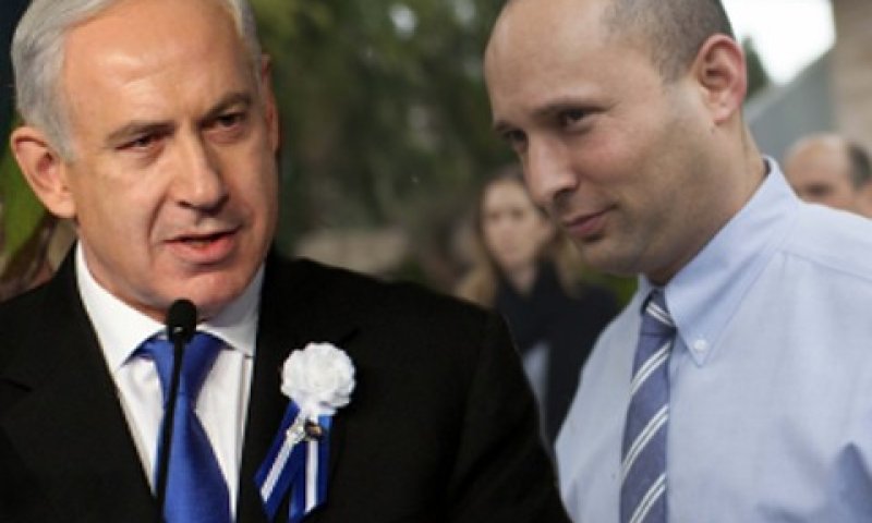 בנט ונתניהו. הפשרה ביחסים? [צילום: פלאש 90]