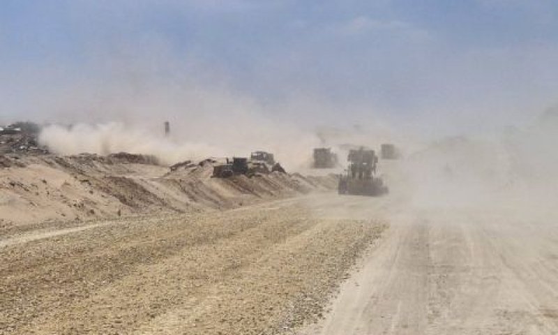 עבודות להרחבת הציר [צילום: שימוש לפי סעיף 27א לחוק זכויות יוצרים]