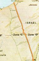 אזור D, מהעבר הישראלי של הגבול